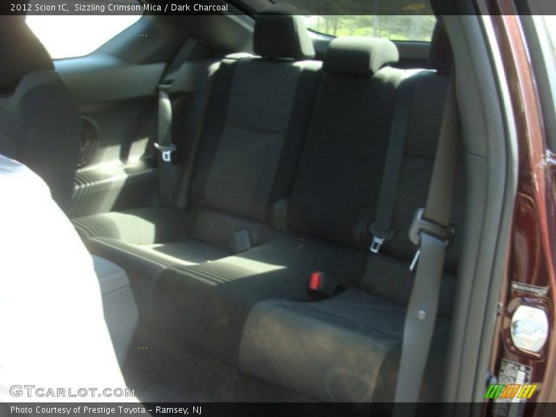 Sizzling Crimson Mica / Dark Charcoal 2012 Scion tC