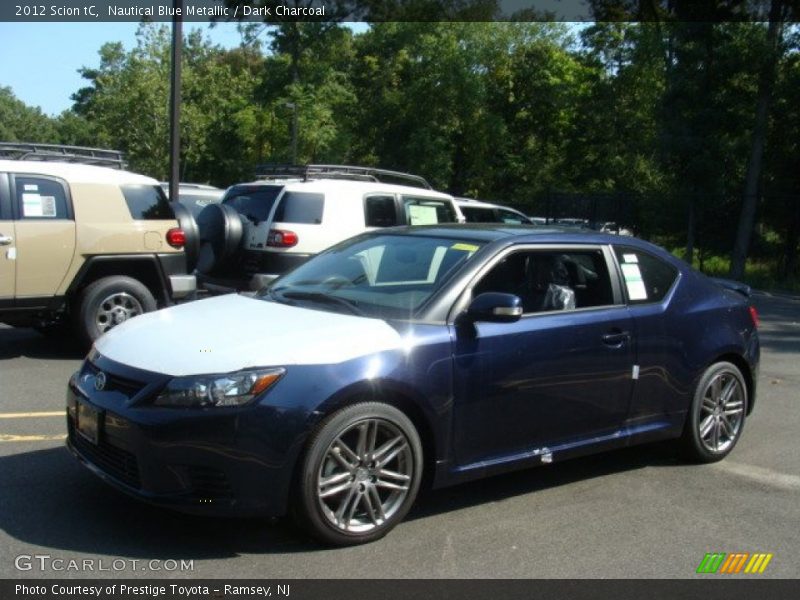 Nautical Blue Metallic / Dark Charcoal 2012 Scion tC