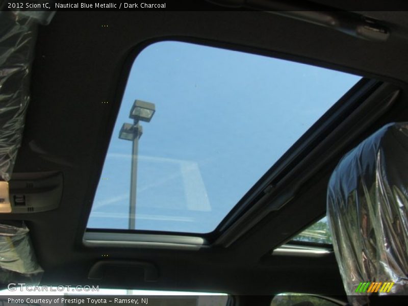 Nautical Blue Metallic / Dark Charcoal 2012 Scion tC