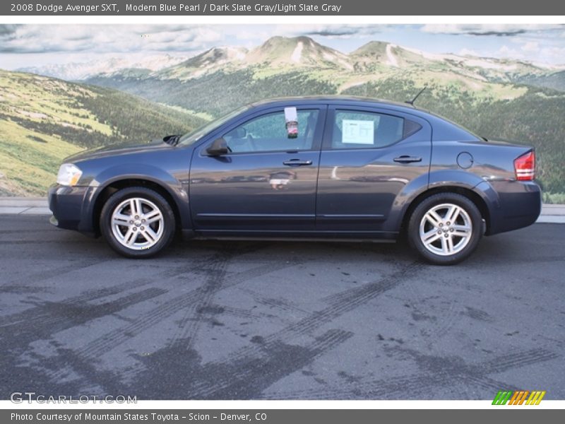 Modern Blue Pearl / Dark Slate Gray/Light Slate Gray 2008 Dodge Avenger SXT