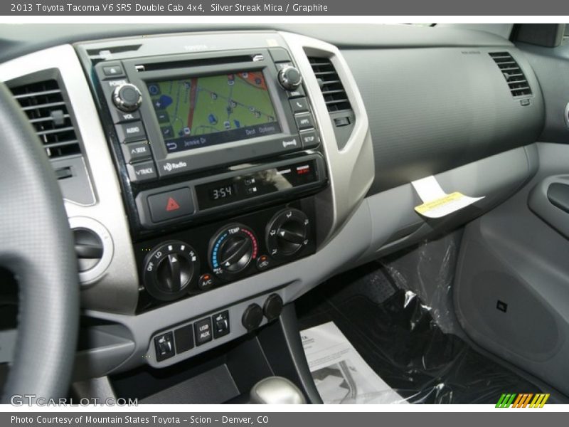 Silver Streak Mica / Graphite 2013 Toyota Tacoma V6 SR5 Double Cab 4x4