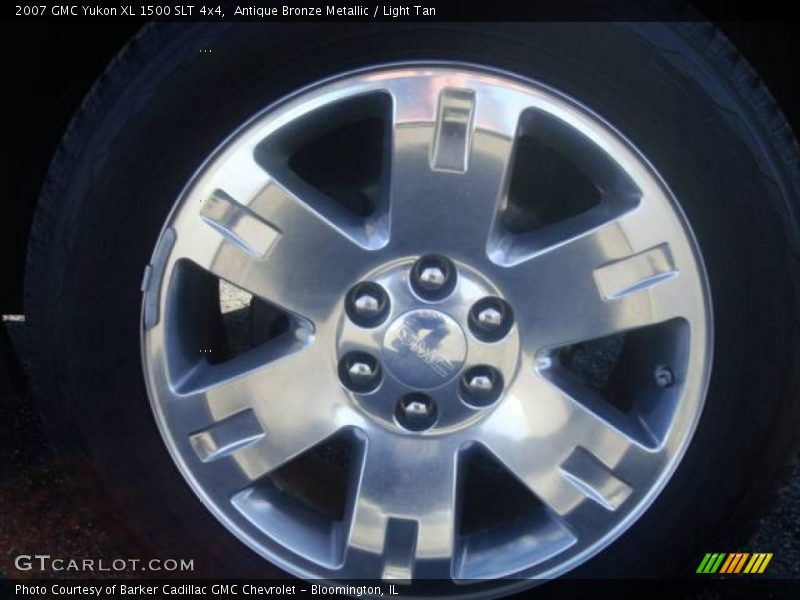 Antique Bronze Metallic / Light Tan 2007 GMC Yukon XL 1500 SLT 4x4