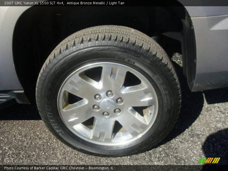 Antique Bronze Metallic / Light Tan 2007 GMC Yukon XL 1500 SLT 4x4