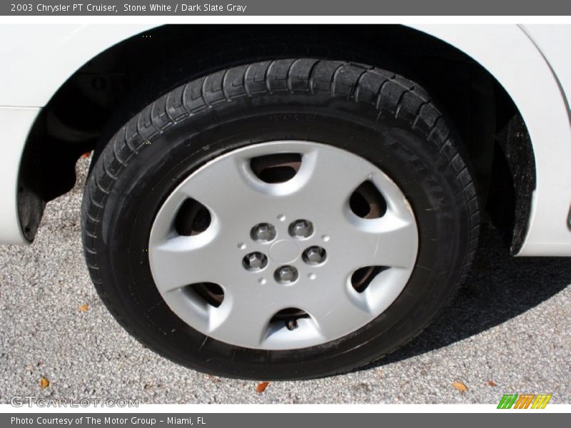 Stone White / Dark Slate Gray 2003 Chrysler PT Cruiser