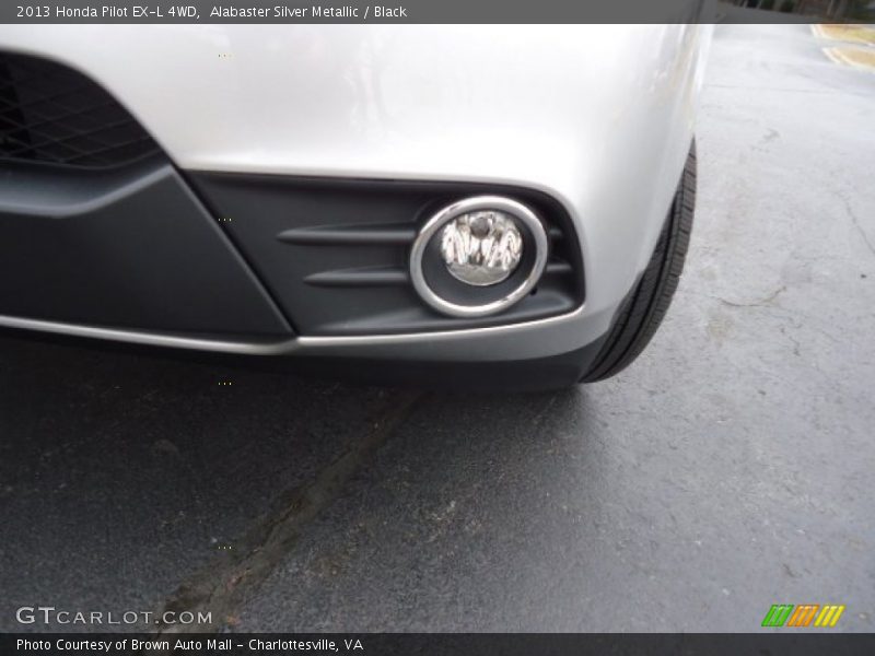 Alabaster Silver Metallic / Black 2013 Honda Pilot EX-L 4WD