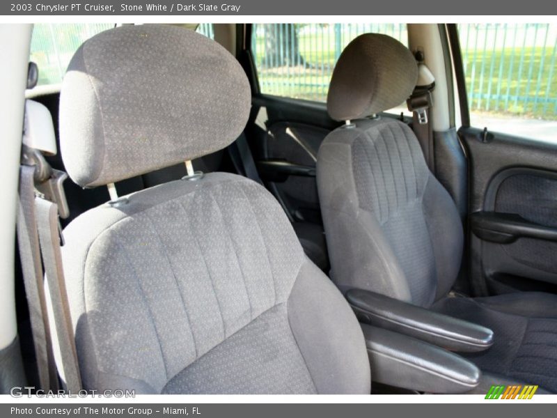 Stone White / Dark Slate Gray 2003 Chrysler PT Cruiser