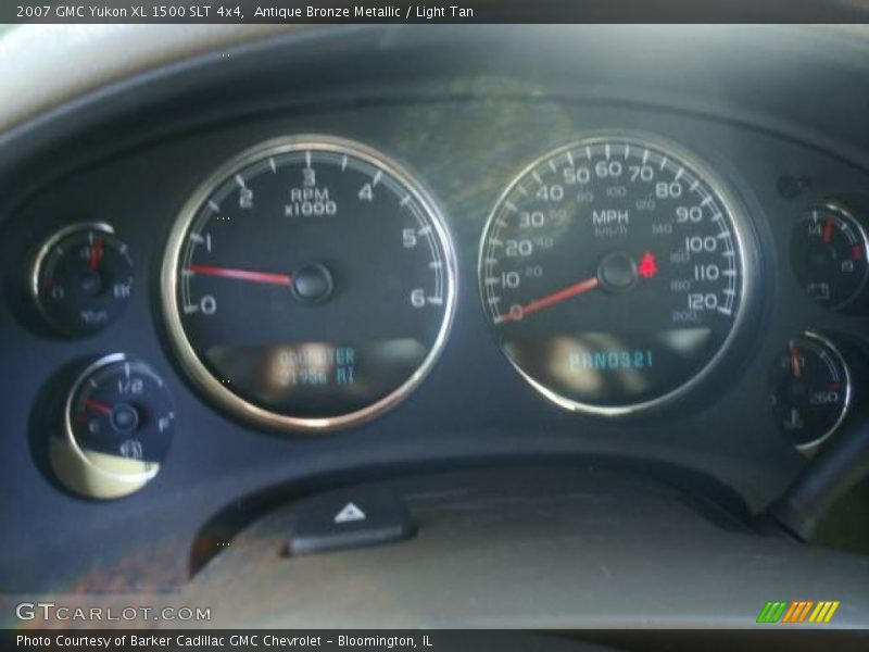 Antique Bronze Metallic / Light Tan 2007 GMC Yukon XL 1500 SLT 4x4
