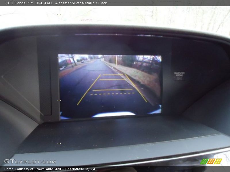 Alabaster Silver Metallic / Black 2013 Honda Pilot EX-L 4WD