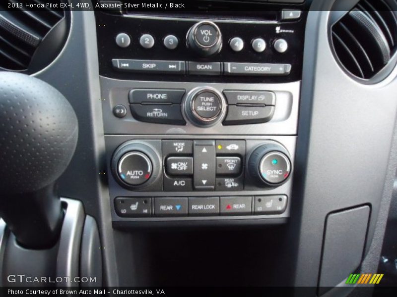 Controls of 2013 Pilot EX-L 4WD