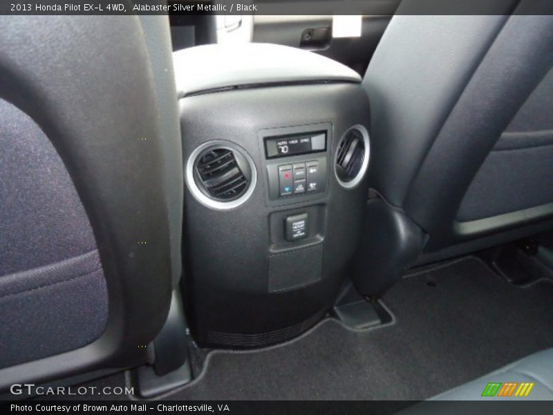 Alabaster Silver Metallic / Black 2013 Honda Pilot EX-L 4WD