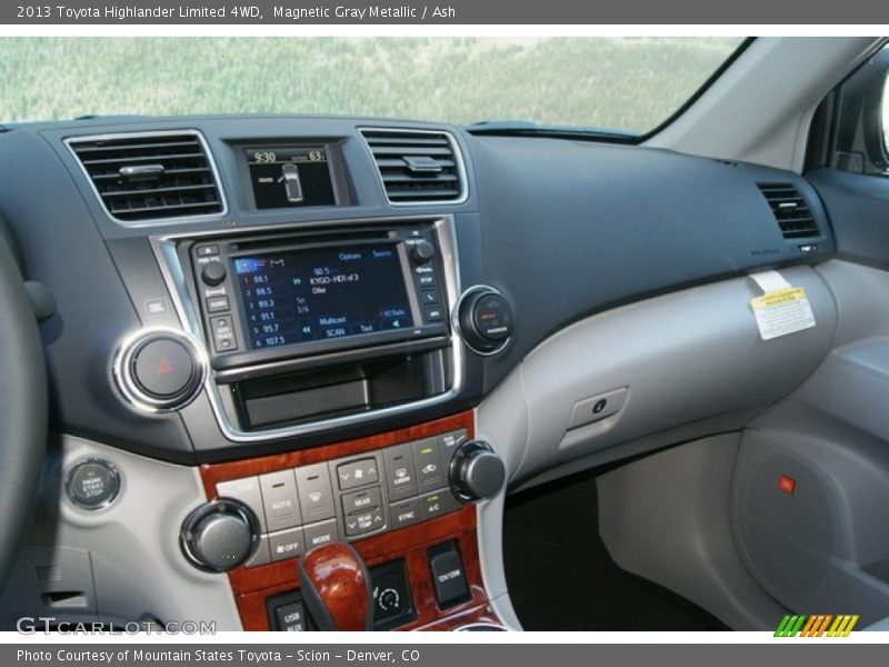 Magnetic Gray Metallic / Ash 2013 Toyota Highlander Limited 4WD