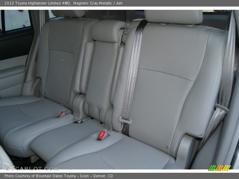 Magnetic Gray Metallic / Ash 2013 Toyota Highlander Limited 4WD