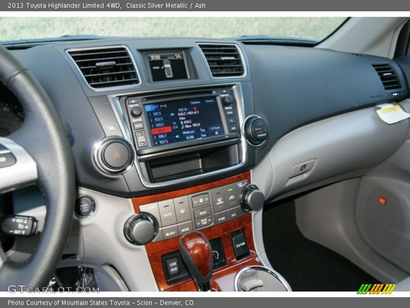 Classic Silver Metallic / Ash 2013 Toyota Highlander Limited 4WD