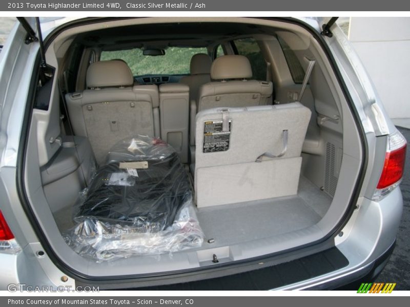 Classic Silver Metallic / Ash 2013 Toyota Highlander Limited 4WD