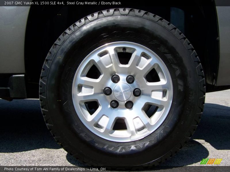Steel Gray Metallic / Ebony Black 2007 GMC Yukon XL 1500 SLE 4x4