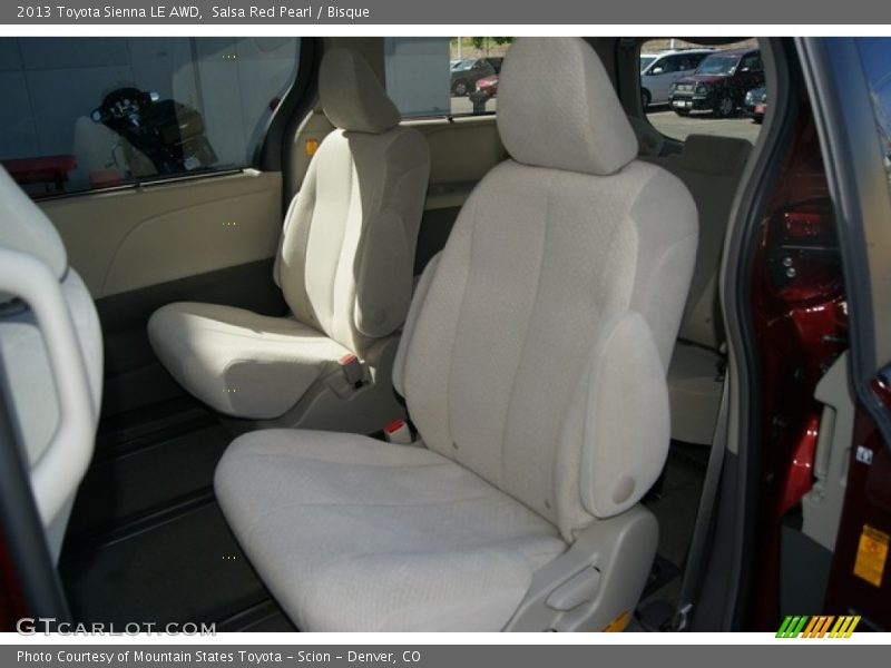 Salsa Red Pearl / Bisque 2013 Toyota Sienna LE AWD