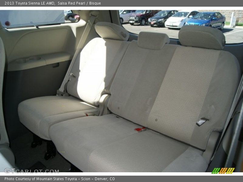 Salsa Red Pearl / Bisque 2013 Toyota Sienna LE AWD