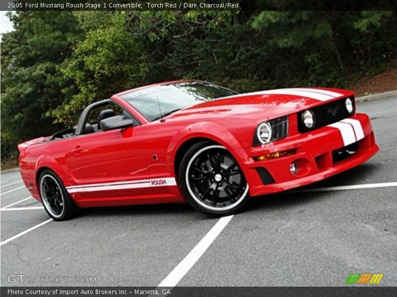  2005 Mustang Roush Stage 1 Convertible Torch Red