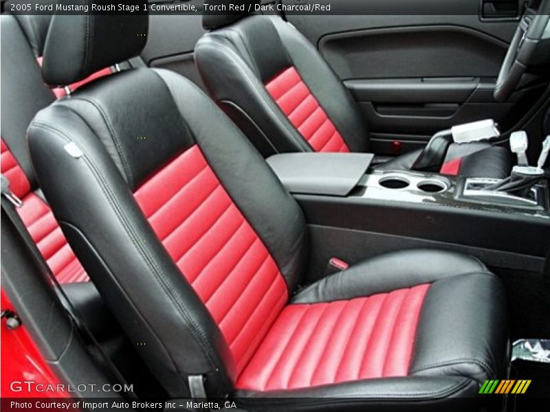 Front Seat of 2005 Mustang Roush Stage 1 Convertible