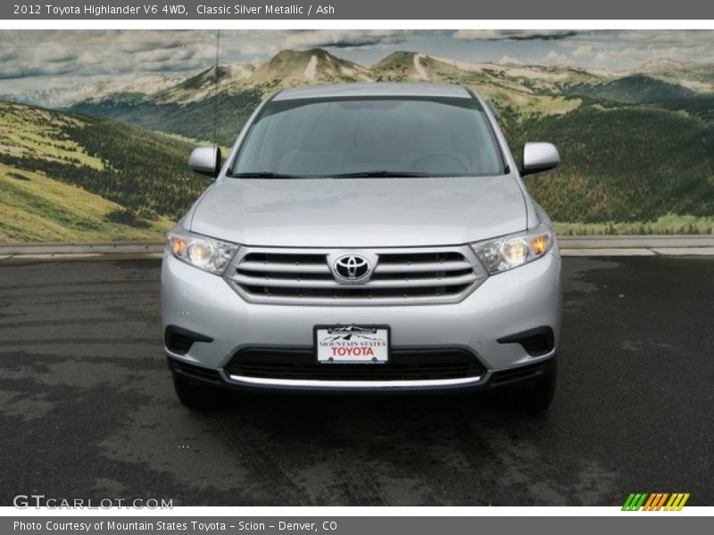 Classic Silver Metallic / Ash 2012 Toyota Highlander V6 4WD