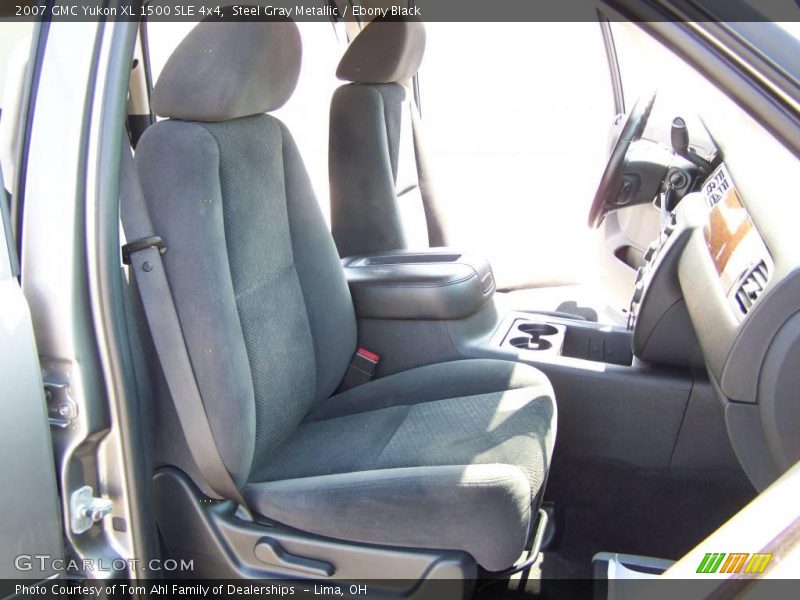Steel Gray Metallic / Ebony Black 2007 GMC Yukon XL 1500 SLE 4x4