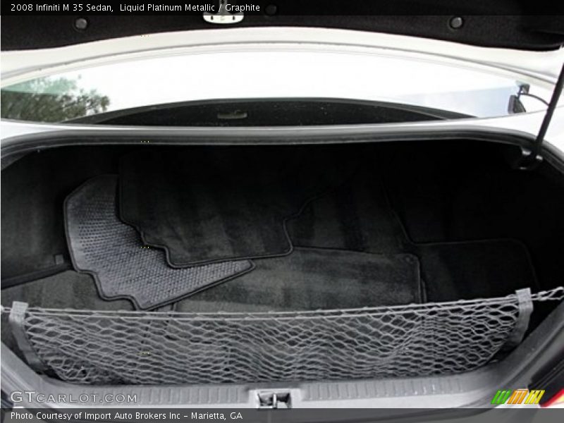 Liquid Platinum Metallic / Graphite 2008 Infiniti M 35 Sedan