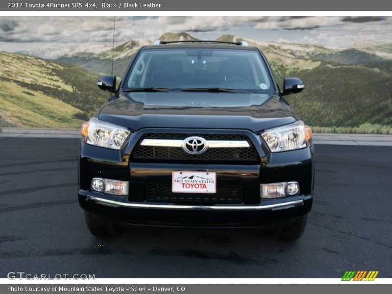 Black / Black Leather 2012 Toyota 4Runner SR5 4x4
