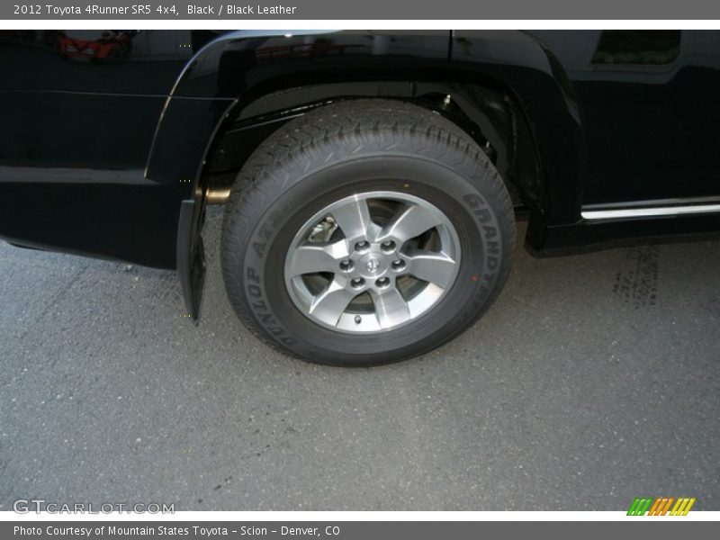 Black / Black Leather 2012 Toyota 4Runner SR5 4x4