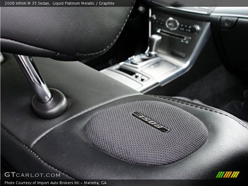 Liquid Platinum Metallic / Graphite 2008 Infiniti M 35 Sedan