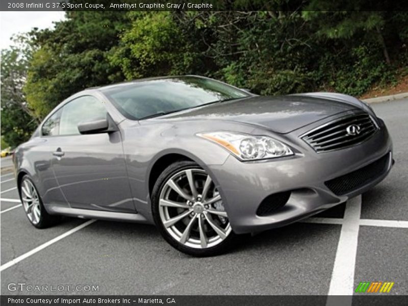 Front 3/4 View of 2008 G 37 S Sport Coupe