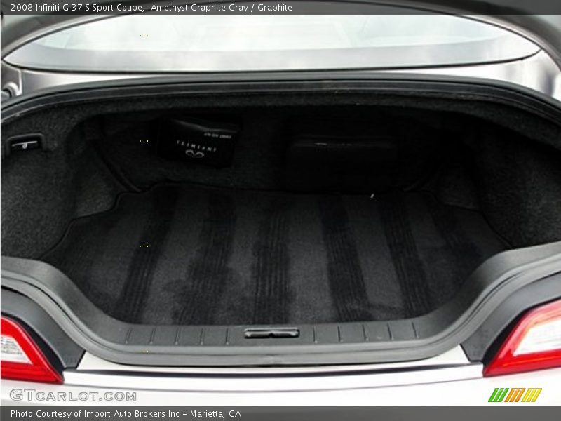 Amethyst Graphite Gray / Graphite 2008 Infiniti G 37 S Sport Coupe