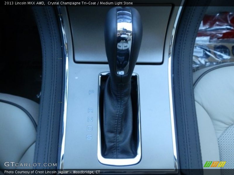 Crystal Champagne Tri-Coat / Medium Light Stone 2013 Lincoln MKX AWD