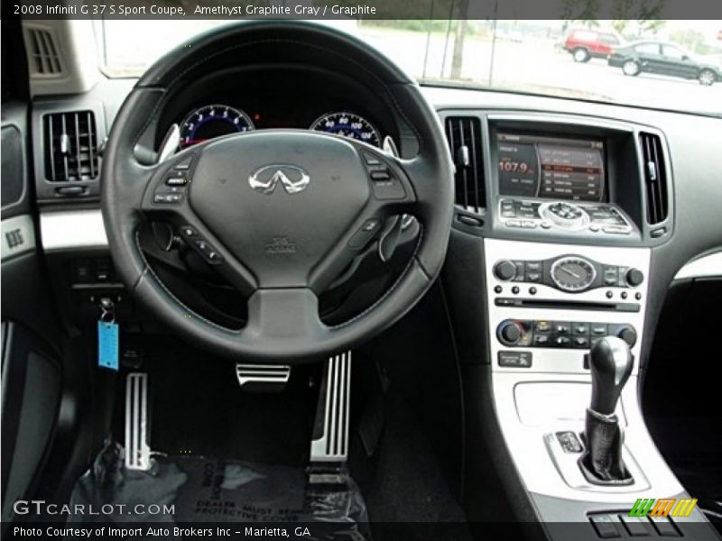 Dashboard of 2008 G 37 S Sport Coupe