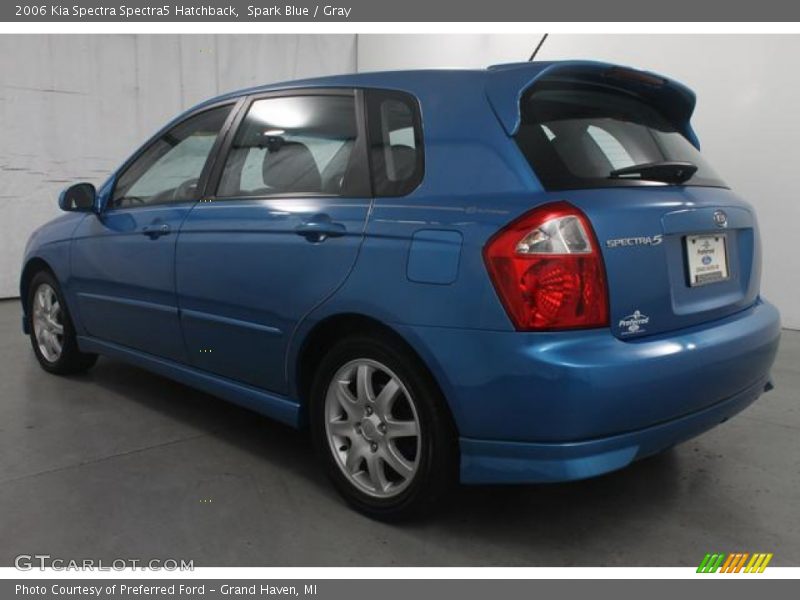 Spark Blue / Gray 2006 Kia Spectra Spectra5 Hatchback