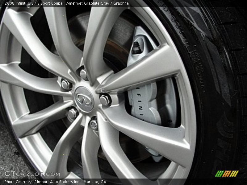  2008 G 37 S Sport Coupe Wheel