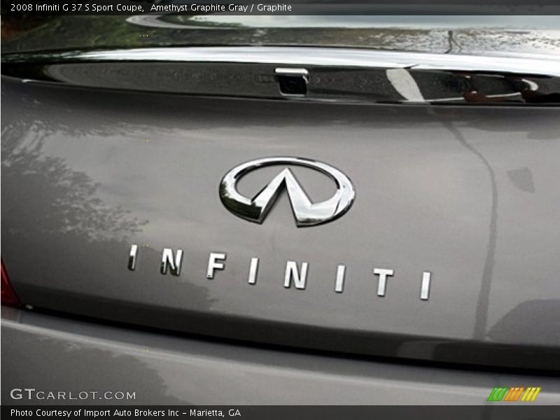  2008 G 37 S Sport Coupe Logo