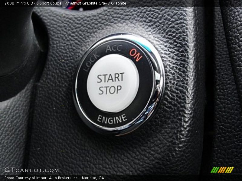 Controls of 2008 G 37 S Sport Coupe