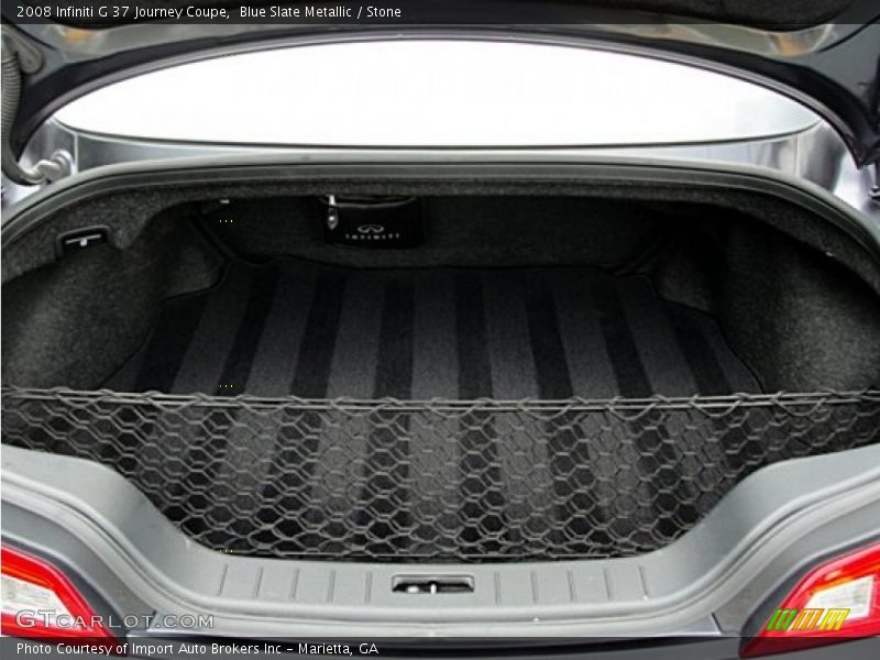 Blue Slate Metallic / Stone 2008 Infiniti G 37 Journey Coupe