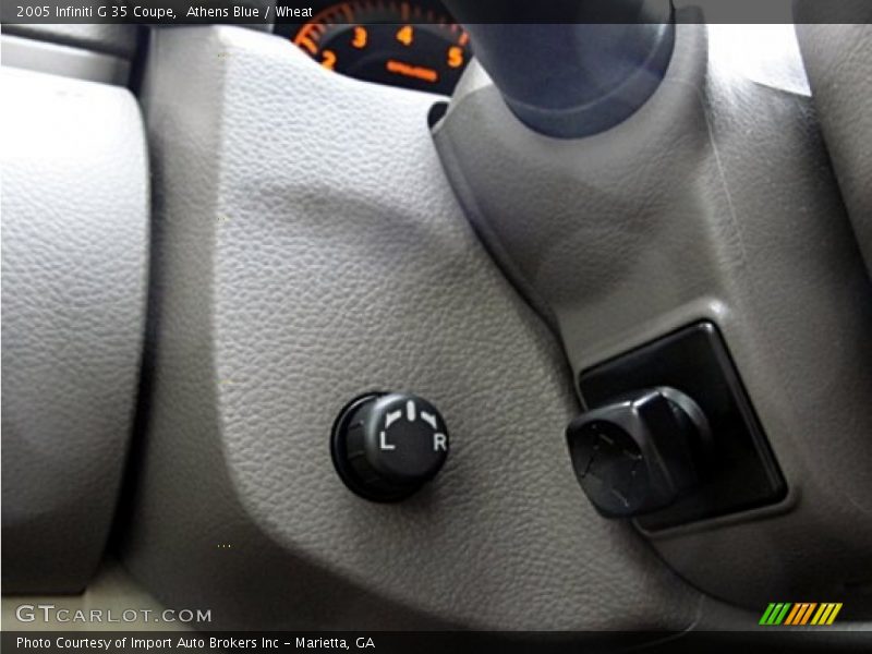 Athens Blue / Wheat 2005 Infiniti G 35 Coupe