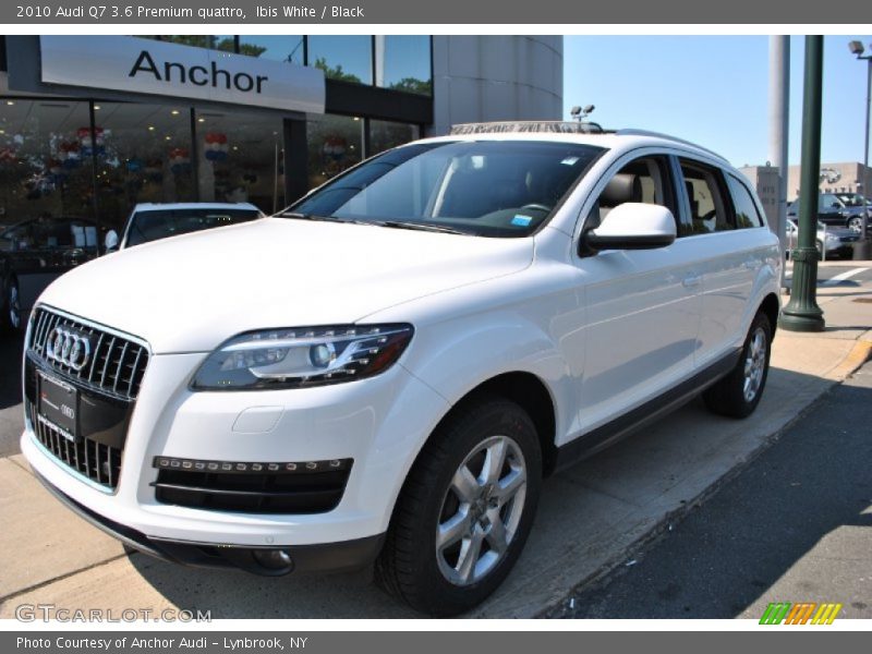 Ibis White / Black 2010 Audi Q7 3.6 Premium quattro