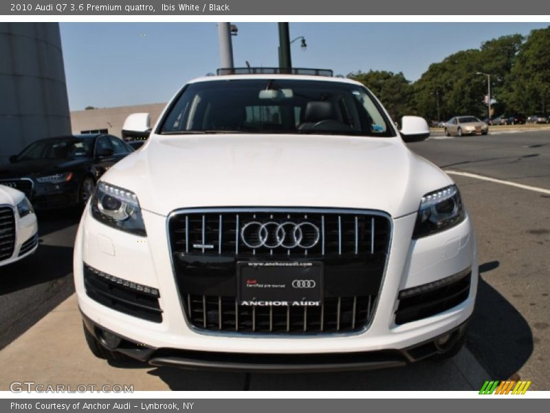 Ibis White / Black 2010 Audi Q7 3.6 Premium quattro