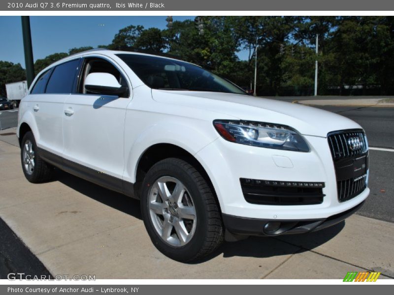 Ibis White / Black 2010 Audi Q7 3.6 Premium quattro