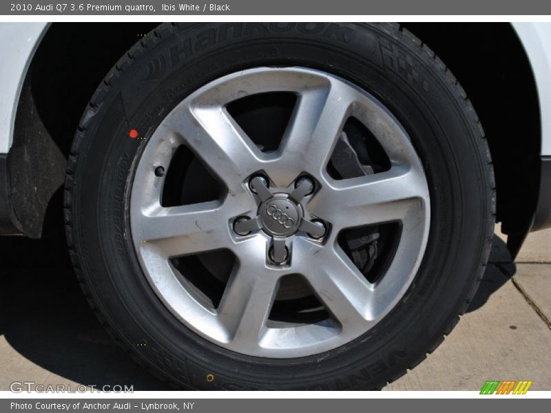 Ibis White / Black 2010 Audi Q7 3.6 Premium quattro