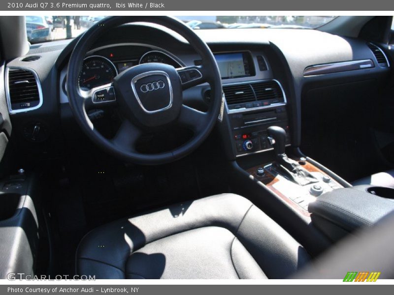 Ibis White / Black 2010 Audi Q7 3.6 Premium quattro