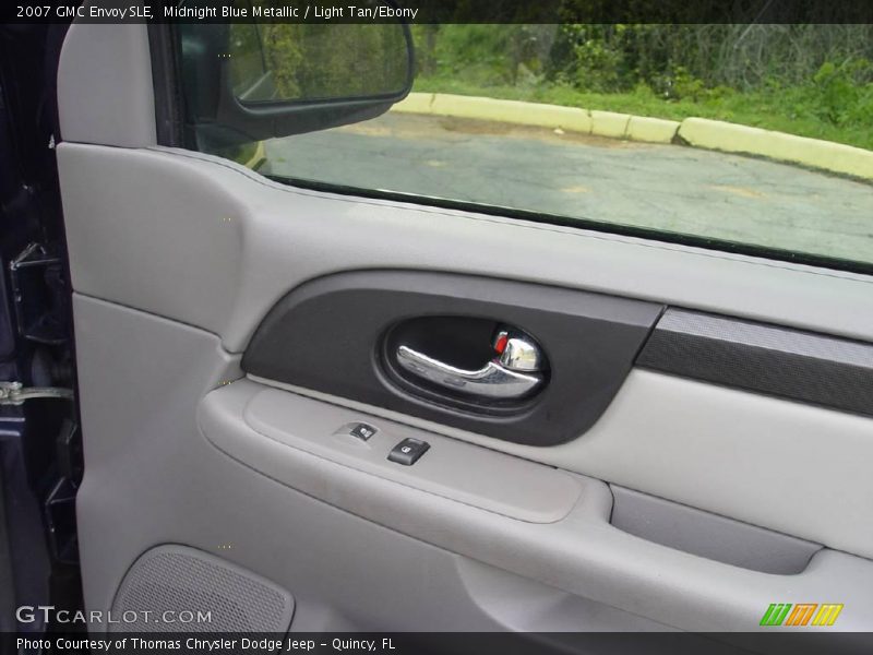 Midnight Blue Metallic / Light Tan/Ebony 2007 GMC Envoy SLE