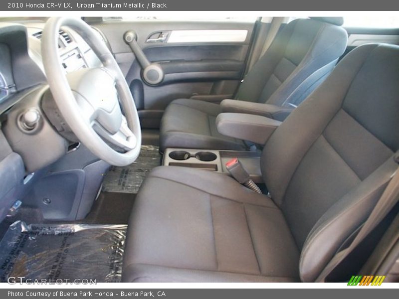 Urban Titanium Metallic / Black 2010 Honda CR-V LX