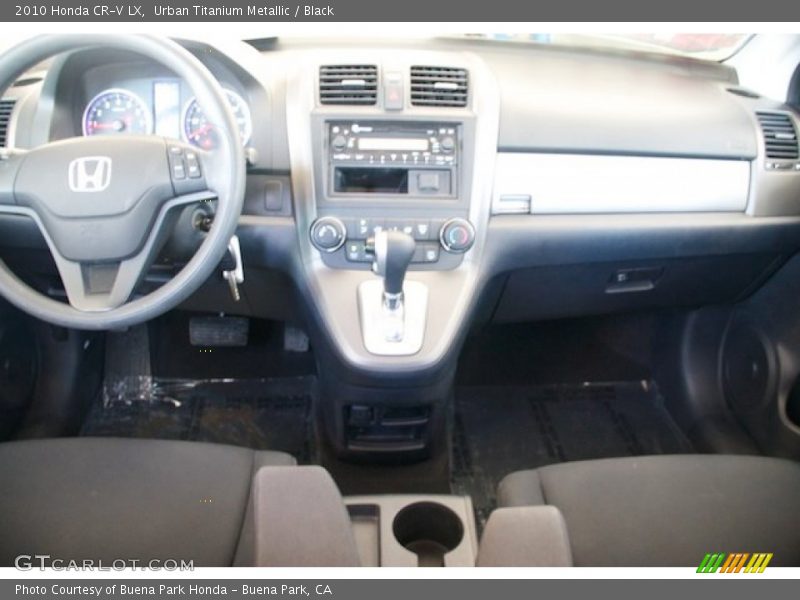 Urban Titanium Metallic / Black 2010 Honda CR-V LX