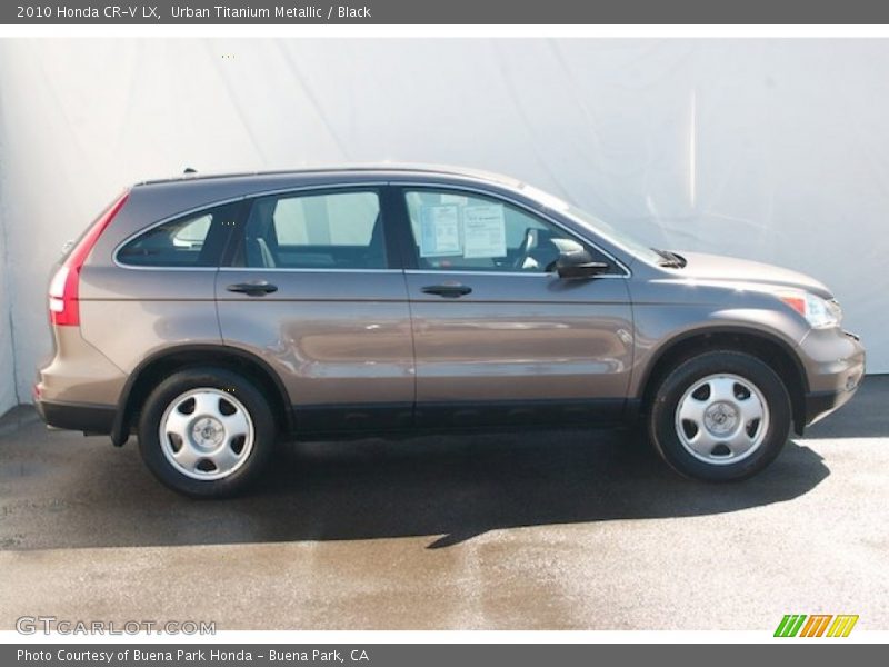 Urban Titanium Metallic / Black 2010 Honda CR-V LX