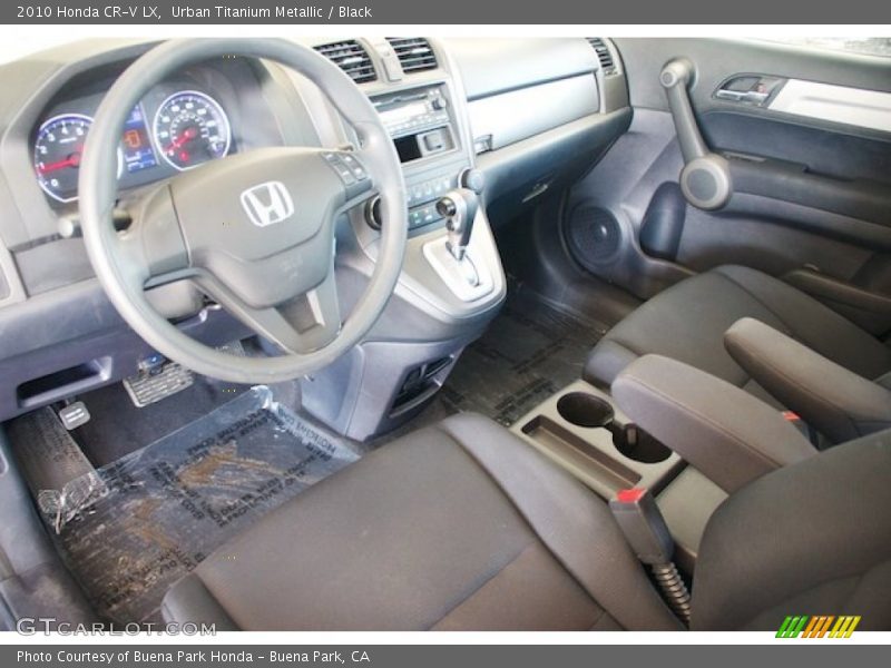 Urban Titanium Metallic / Black 2010 Honda CR-V LX