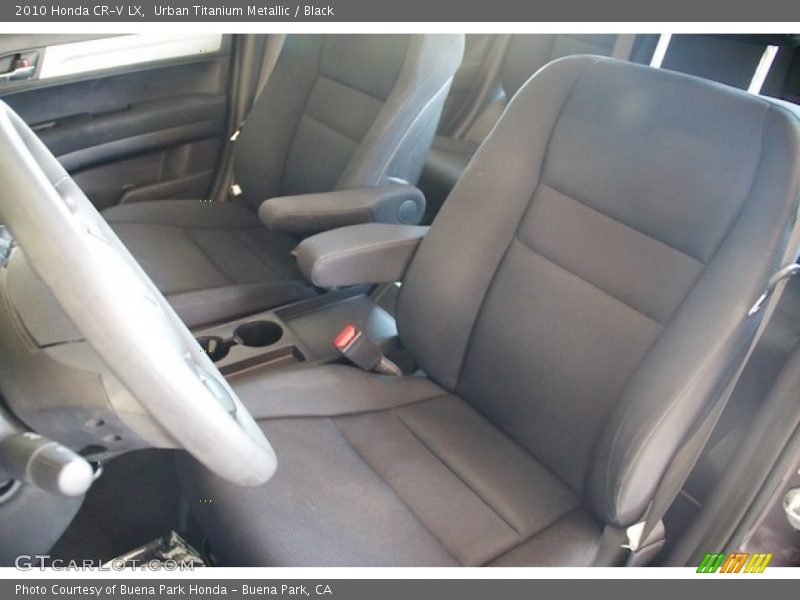 Urban Titanium Metallic / Black 2010 Honda CR-V LX
